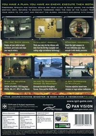 I.G.I-2: Covert Strike - Box - Back Image