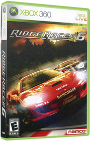 Ridge Racer 6 - Box - 3D Image