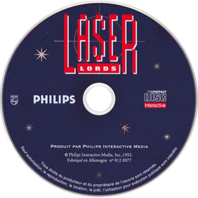 Laser Lords - Disc Image