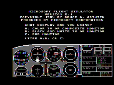 Microsoft Flight Simulator (v2.0) - Screenshot - Game Title Image
