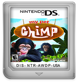 My Pet Chimp - Fanart - Cart - Front