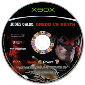 Judge Dredd: Dredd vs. Death - Disc Image