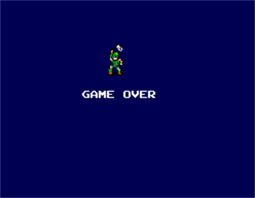 Rescue Mission - Screenshot - Game Over Image