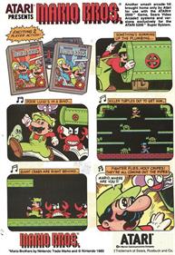 Mario Bros. - Advertisement Flyer - Front Image