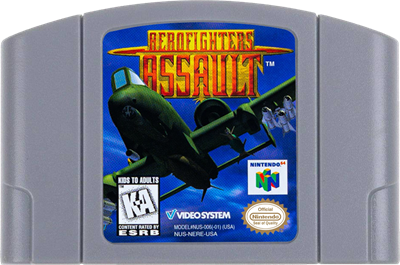 Aero Fighters Assault - Cart - Front Image