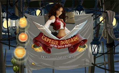 Captain Morgane and the Golden Turtle - Screenshot - Game Title Image