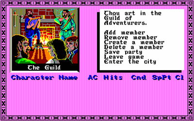 The Bard's Tale - Screenshot - Game Select Image