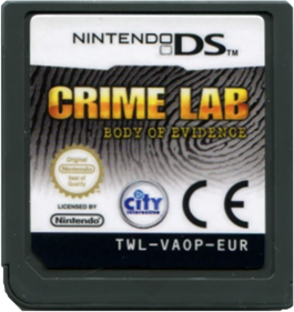 Crime Lab: Body of Evidence - Cart - Front Image