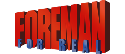 Foreman for Real - Clear Logo Image