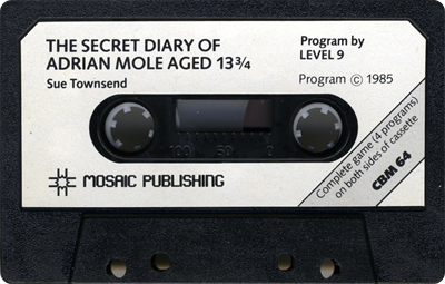 The Secret Diary of Adrian Mole Aged 13¾ - Cart - Front Image