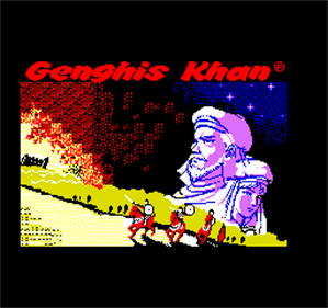 Genghis Khan - Screenshot - Game Title Image