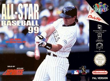 All-Star Baseball '99 - Box - Front Image