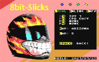 8bit-Slicks - Screenshot - Game Title Image