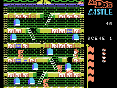 Mr. Do!'s Castle - Screenshot - Gameplay Image