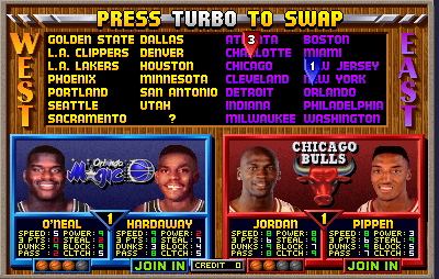 NBA Jam Rewind - Screenshot - Game Select Image