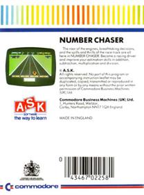 Number Chaser - Box - Back Image