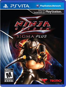 Ninja Gaiden Sigma Plus - Box - Front - Reconstructed Image