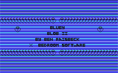 Bluey Blob II - Screenshot - Game Title Image