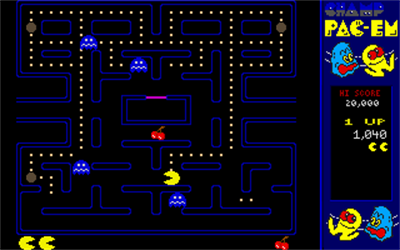 CHAMP Pac-em - Screenshot - Gameplay Image