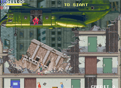 Elevator Action Returns - Screenshot - Gameplay Image
