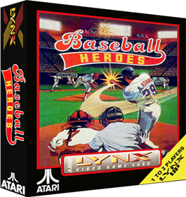 Baseball Heroes - Box - 3D Image