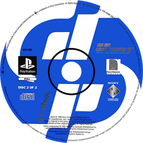 Gran Turismo 2 - Disc Image