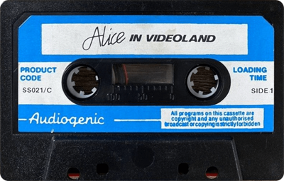 Alice in Videoland - Cart - Front Image