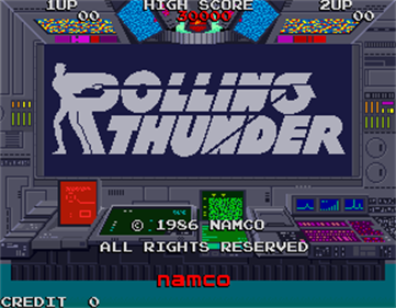 Rolling Thunder - Screenshot - Game Title Image