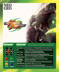 The King of Fighters 2003 - Arcade - Controls Information Image