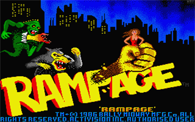 Rampage - Screenshot - Game Title Image