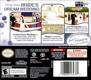 Imagine: Wedding Designer - Box - Back Image