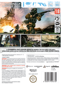 Call of Duty: MW3 - Box - Back Image