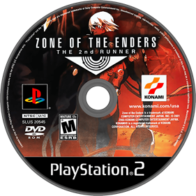 Zone of the Enders: The 2nd Runner - Disc Image