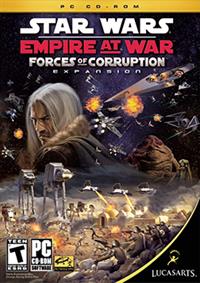 Star Wars: Empire at War: Forces of Corruption - Box - Front Image