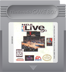 NBA Live 96 - Fanart - Cart - Front