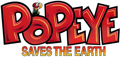 Popeye Saves the Earth - Clear Logo Image