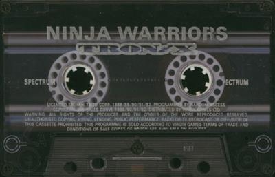 The Ninja Warriors - Cart - Front Image