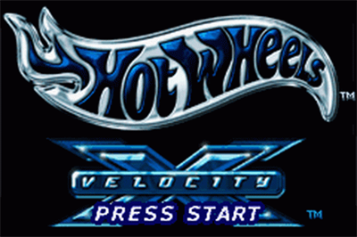 Hot Wheels: Velocity X - Screenshot - Game Title Image