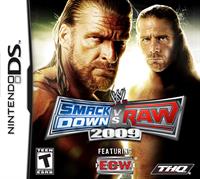 WWE SmackDown vs. Raw 2009 - Box - Front Image