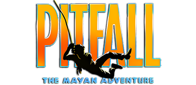 Pitfall: The Mayan Adventure - Clear Logo Image