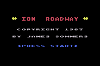 Ion Roadway - Screenshot - Game Title Image