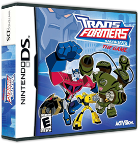 Transformers Animated: The Game - Box - 3D Image
