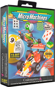 Micro Machines - Box - 3D Image