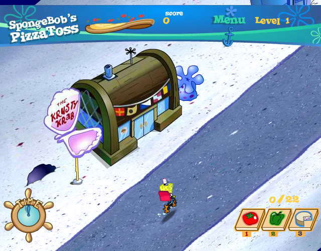 SpongeBob SquarePants: Pizza Toss