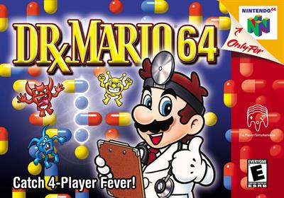 Dr. Mario 64 - Box - Front Image