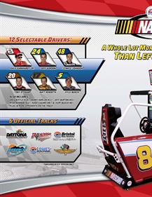 NASCAR Racing - Advertisement Flyer - Back Image