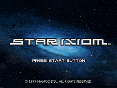 Star Ixiom - Screenshot - Game Title Image