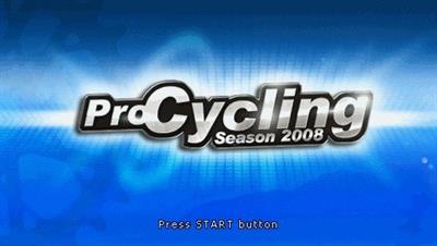 Pro Cycling Season 2008 - Screenshot - Game Title Image