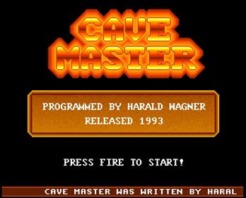 Cave Master - Screenshot - Game Title Image