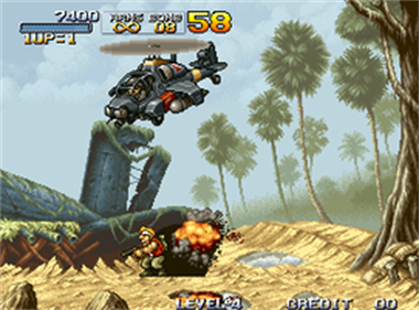 Metal Slug: Super Vehicle-001 - Screenshot - Gameplay Image